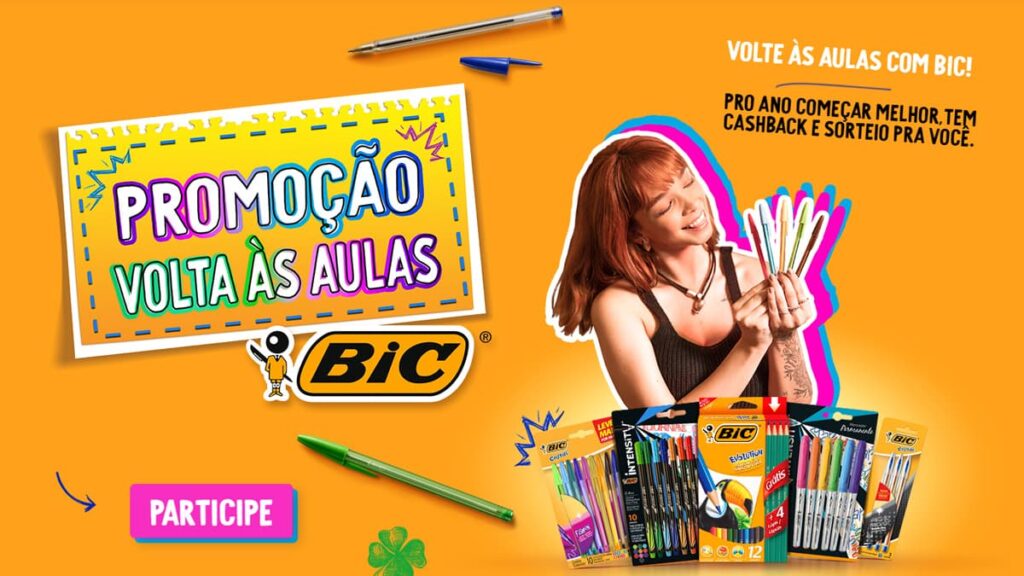 Promoção Bic Volta às Aulas 2023