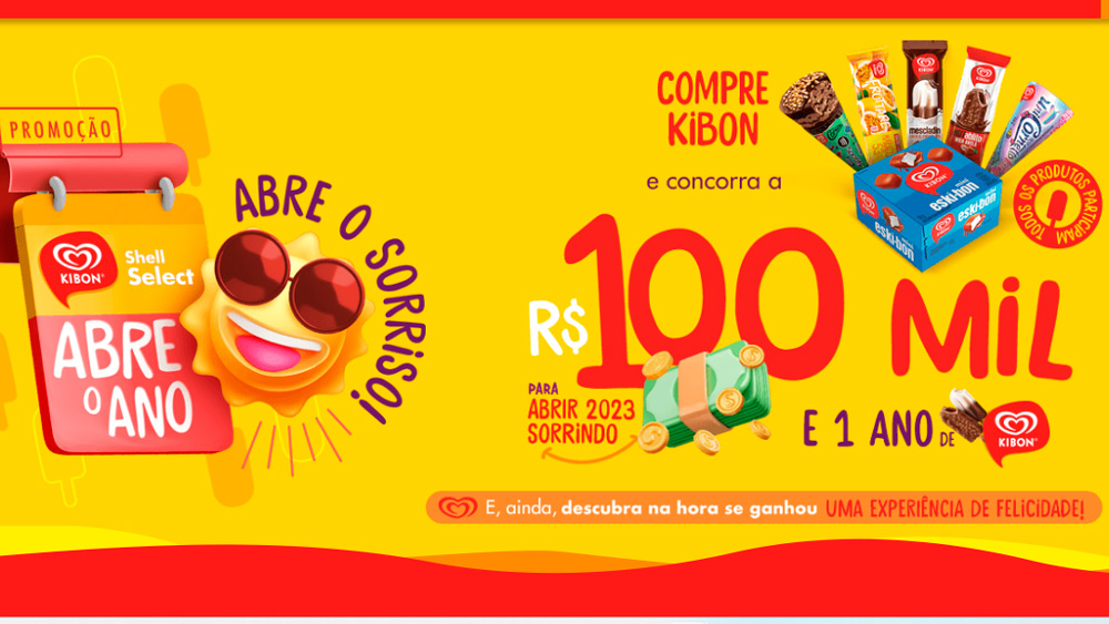 Promoção Kibon Shell 2023