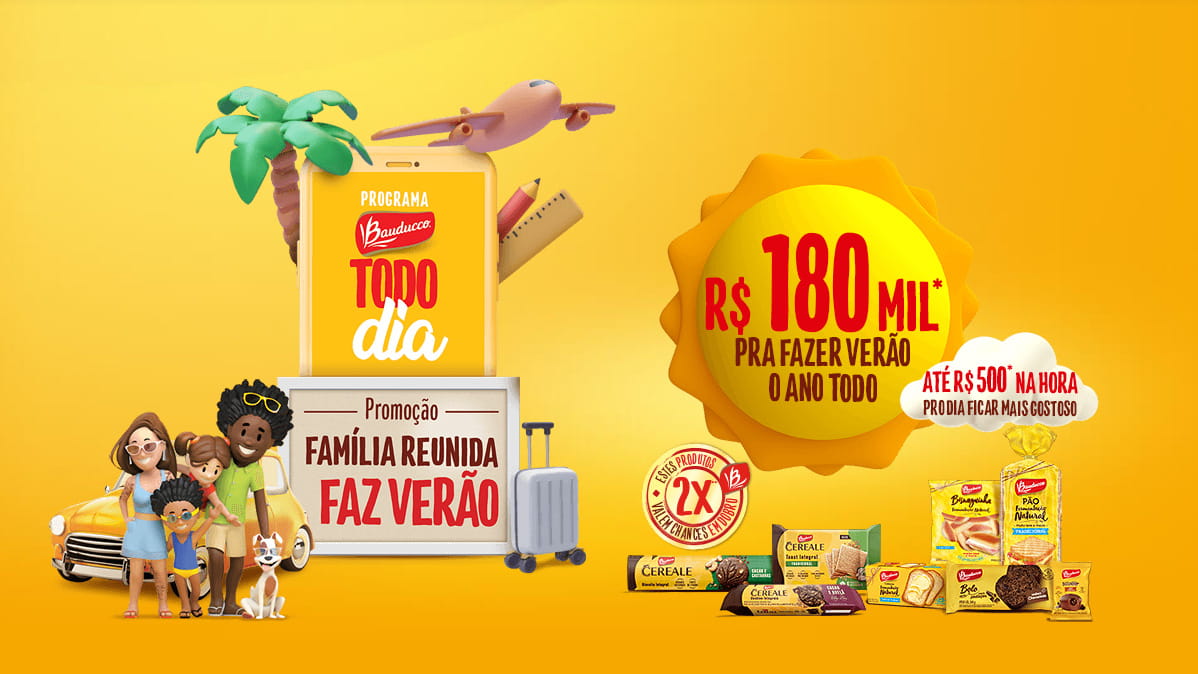 Promoção Bauducco Verão 2023