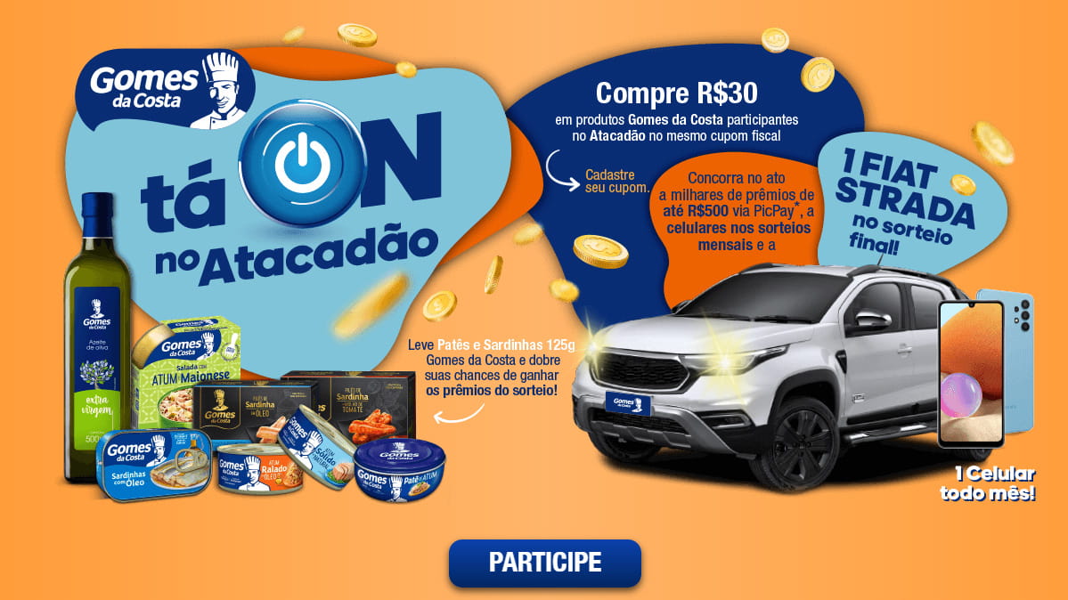 Promoção Comes da Costa tá On no Atacadão