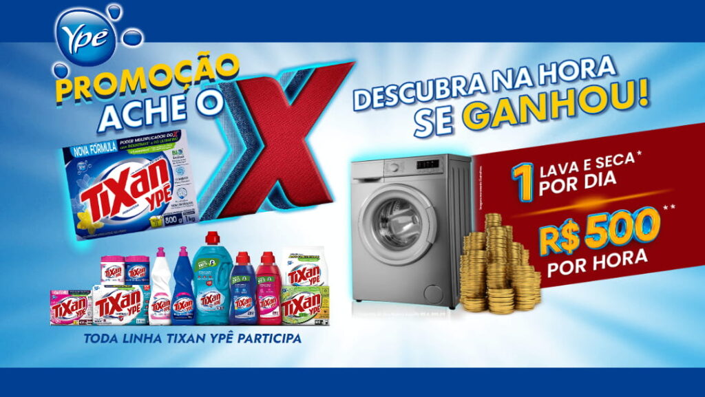 Promoção Ache o X Tixan YpÊ