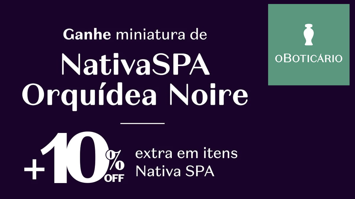 Promoção Experimente Grátis O Boticário