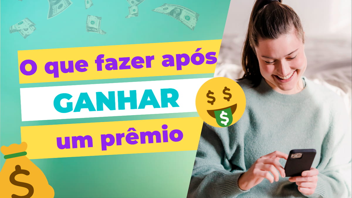 O que fazer após ganhar um prêmio em uma promoção