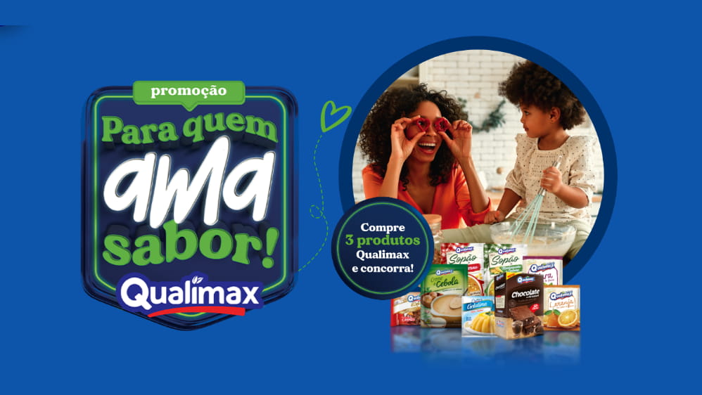 Para quem ama sabor Qualimax