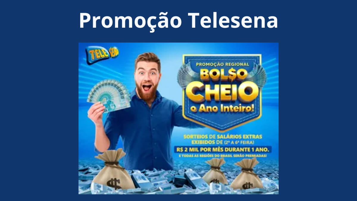 promocao telesena bolso cheio