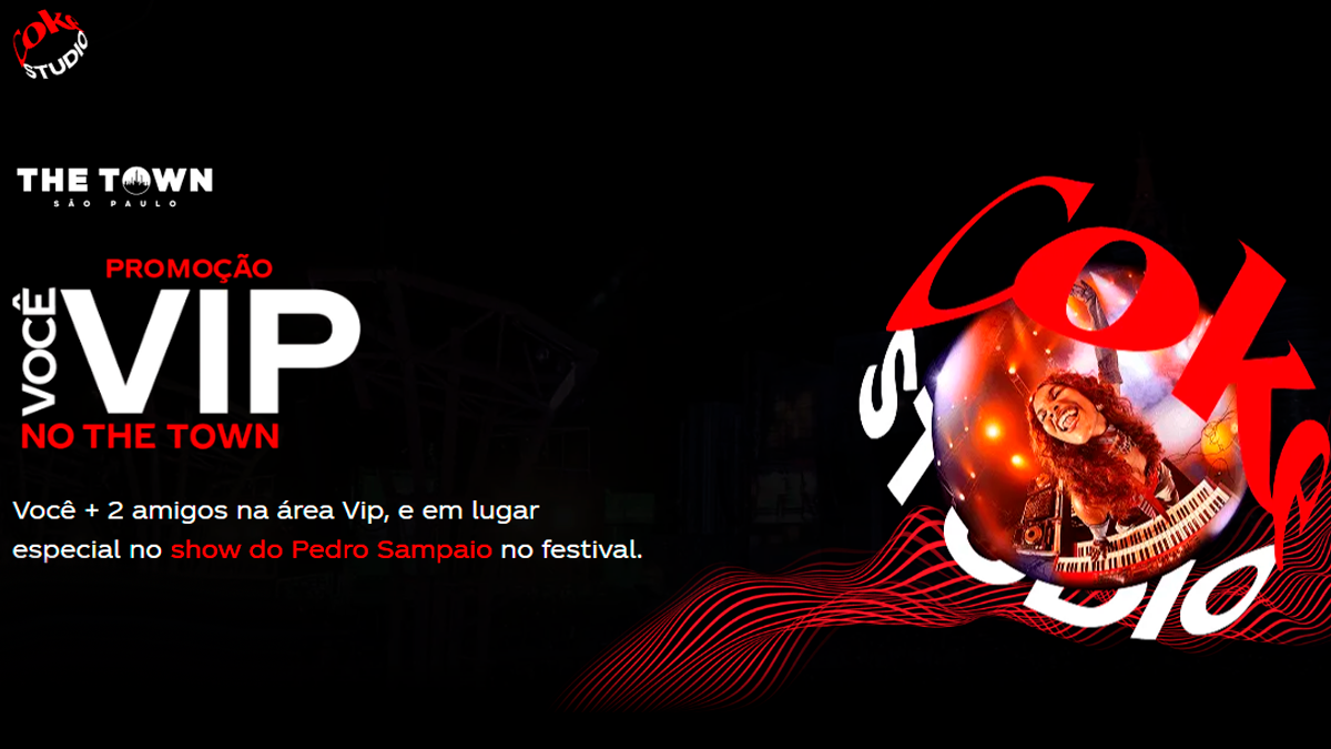promo coca the town